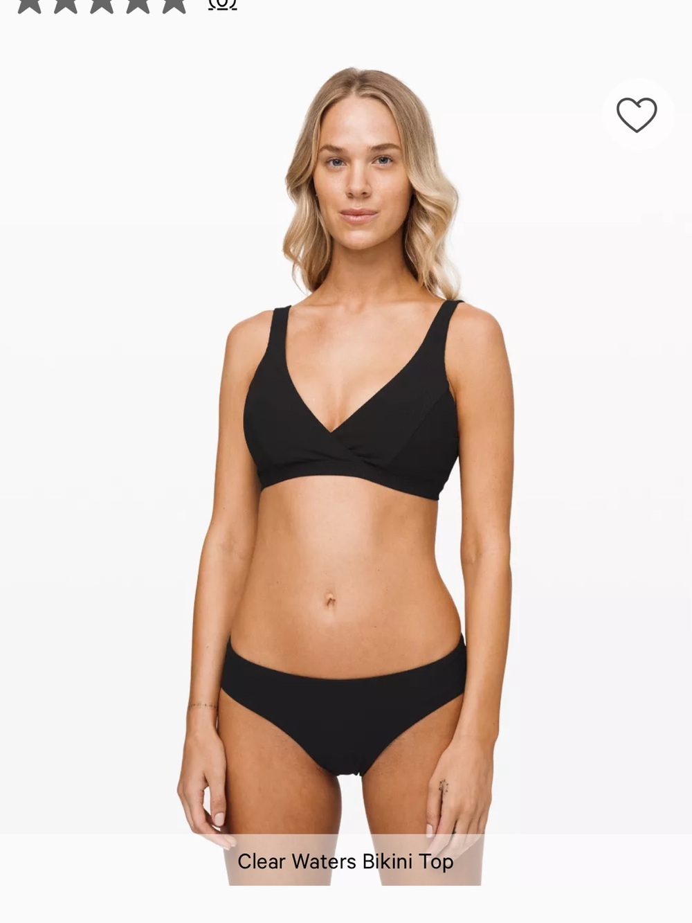 Lululemon Clear waters Bikini top 10